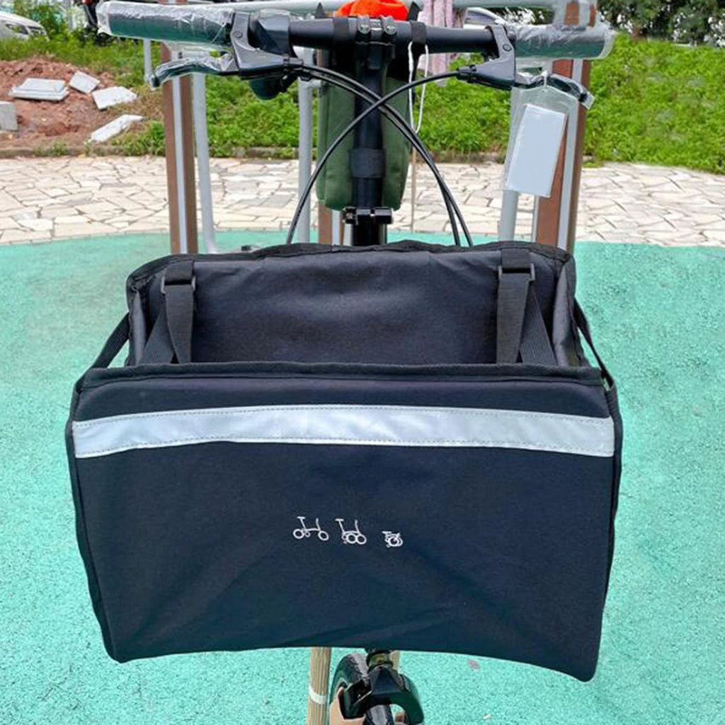 Folding Bike Basket Carrier V5450