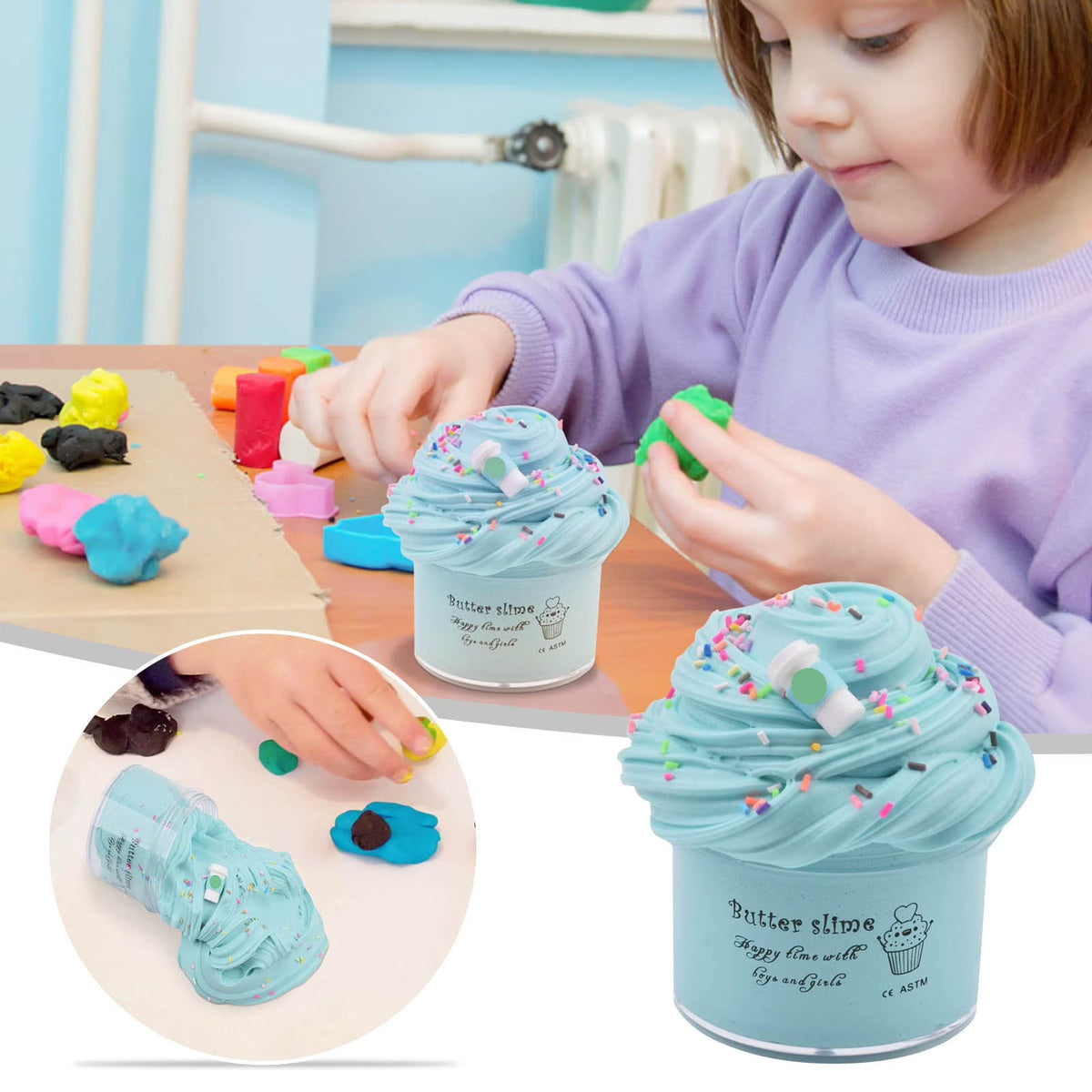 Butter Slime Scented With Charm R9404