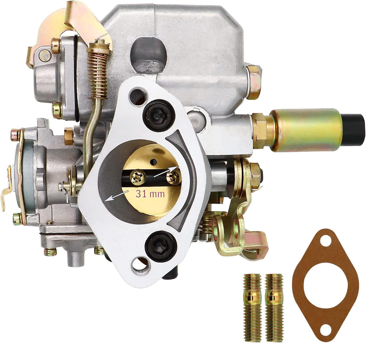 Carburetor 30/31 PICT with Single Port Manifold, Pack of 2 L103