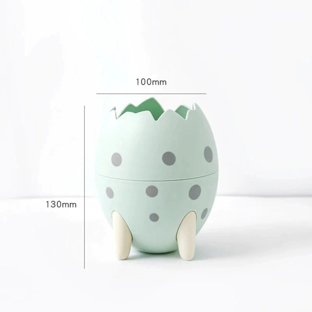 Kawaii Dinosaur Egg Pen Holder Large Capacity Desktop Stationery Storage Box T33502