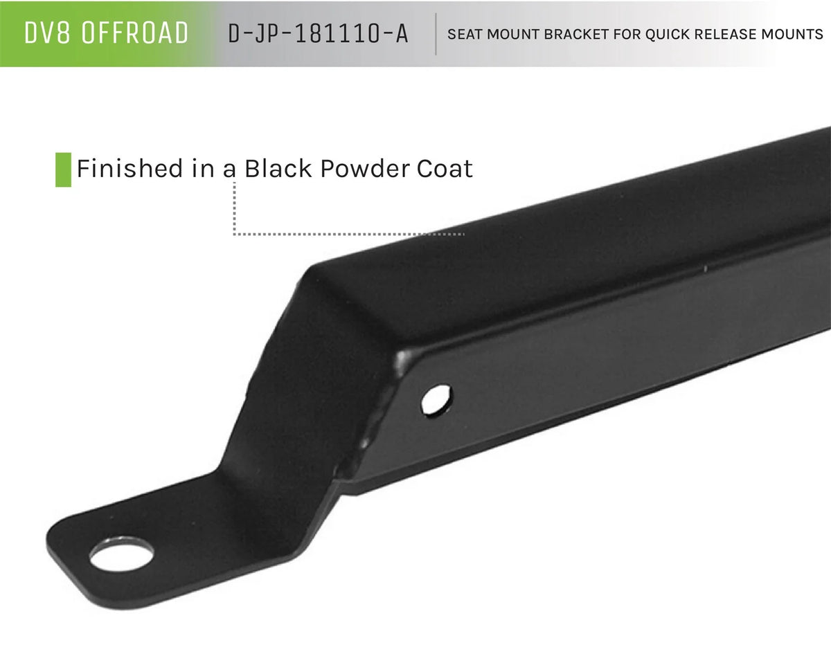 Black Floor Mount Bracket Kit A18671