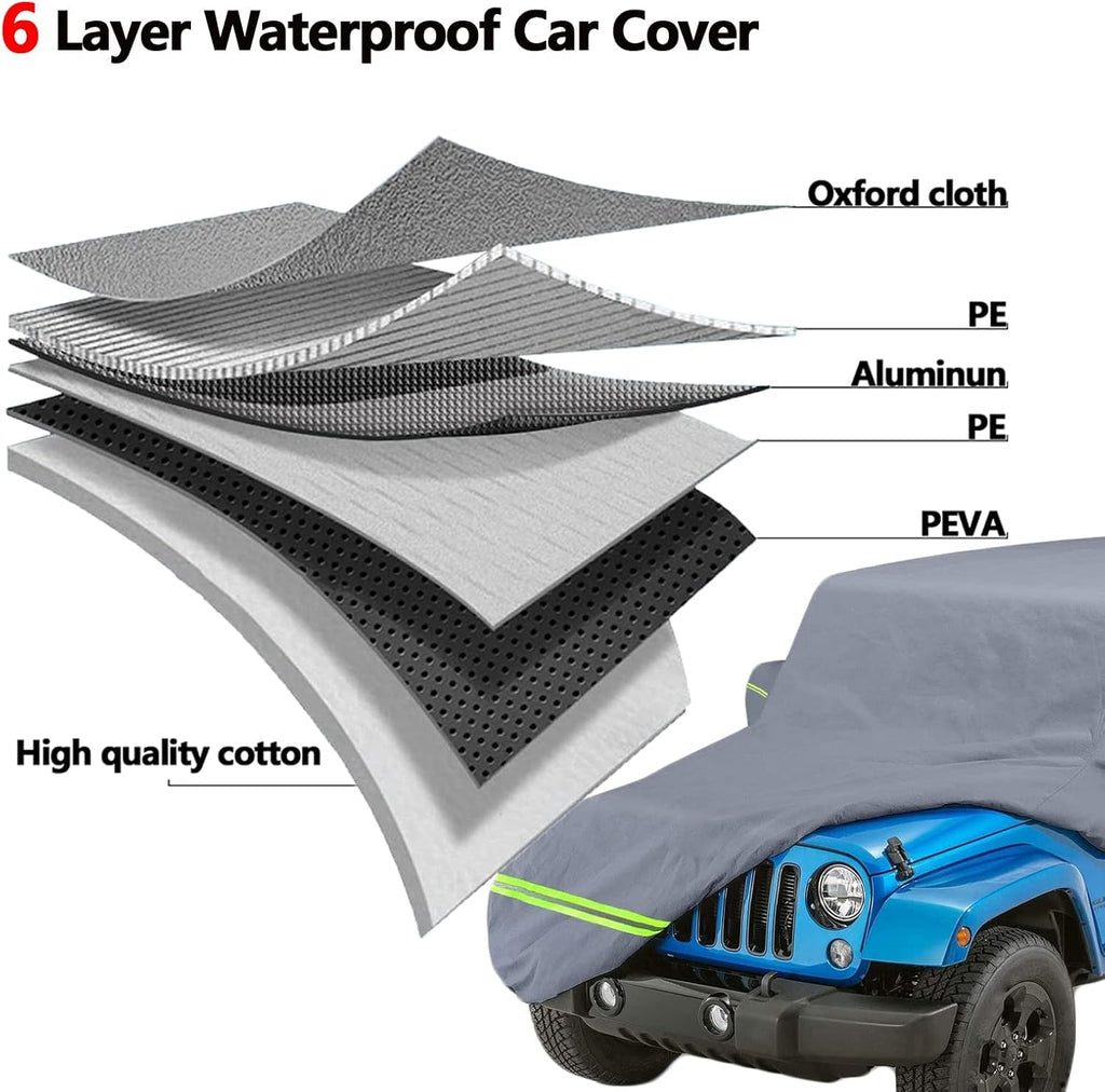 210D Oxford Waterproof Car Cover U837020