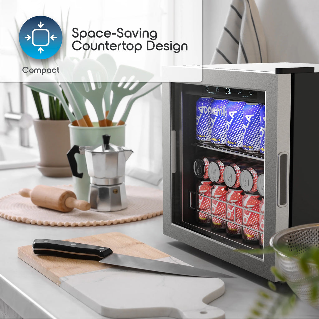 48-Can Compact Beverage Refrigerator A191156