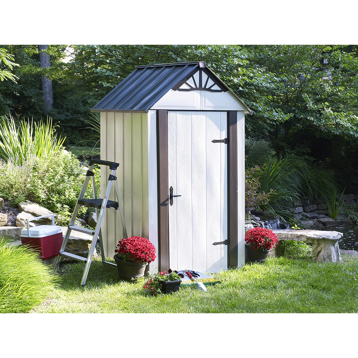 Steel Storage Shed, 4 x 4 ft N10285
