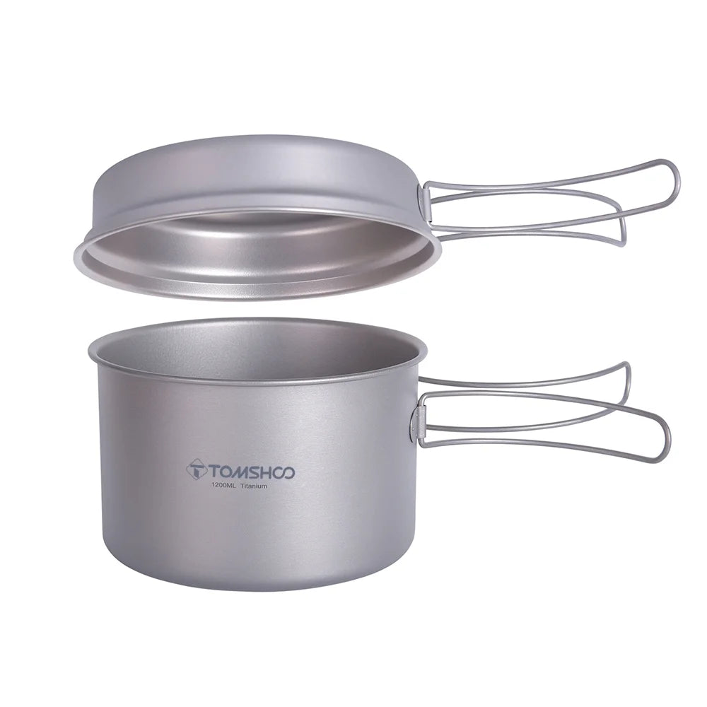 Titanium Pot and Plate Set with Frying Pan X36250