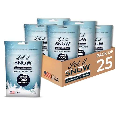 2 Pack Artificial Snow Powder D95562