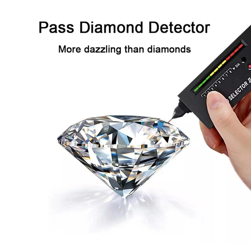 Moissanite Engagement Ring 1ct Princess Cut D Color VVS1 S925 Sterling Silver Diamond Ring P84679