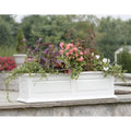 White Wood Window Box K672