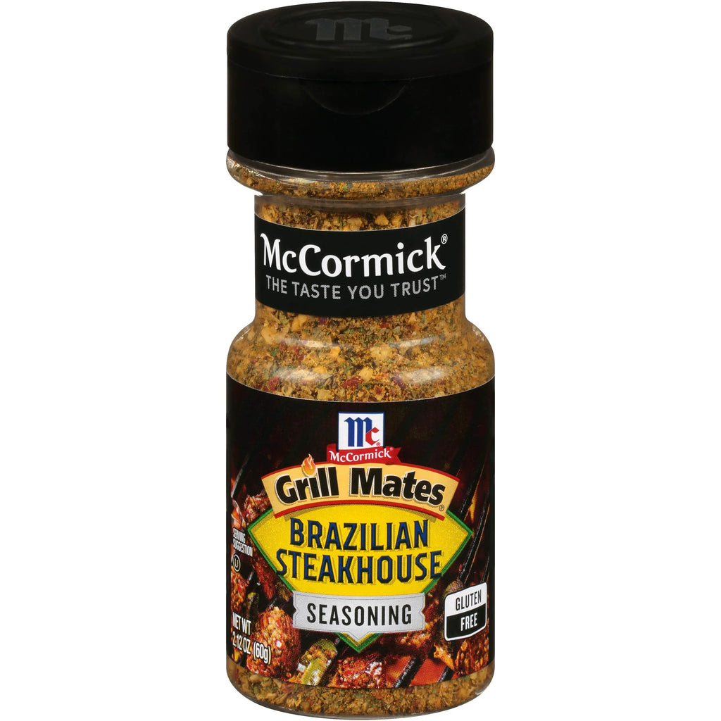 Brazilian Steakhouse Seasoning, 2.12 Ounce Bottle, Pack Of 5 O4499