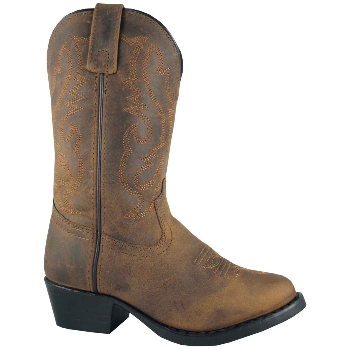 Denver Brown Oiled Leather Western Boots N62467