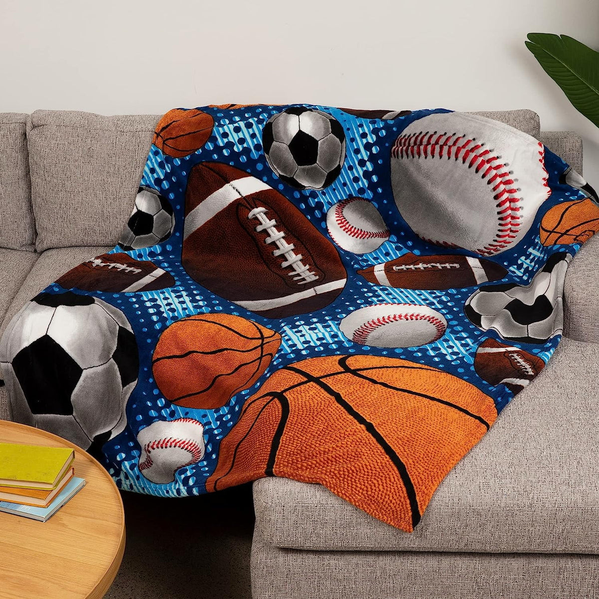 Soft Plush Fleece Throw Blanket 50"x60" R773