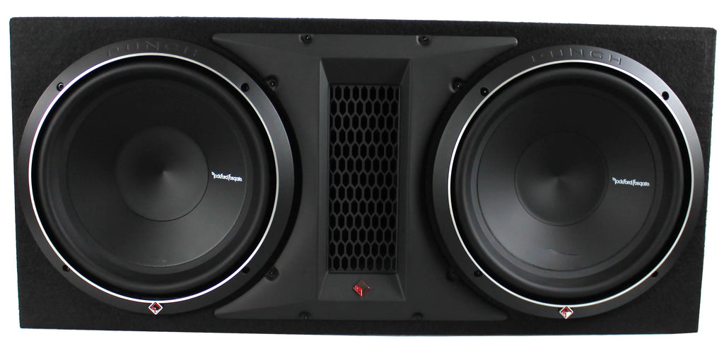 12 Inch 2400 Watt Dual Loaded Subwoofer Enclosure J41351