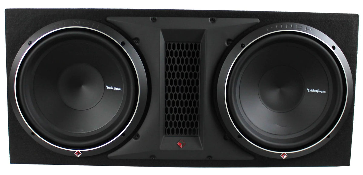 12 Inch 2400 Watt Dual Loaded Subwoofer Enclosure J41351
