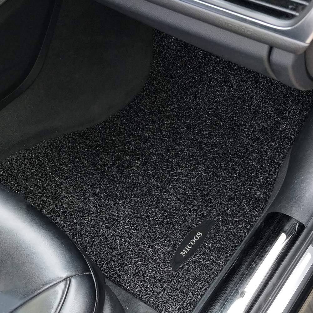 Black All Weather Heavy Duty Car Floor Mat Set V3037