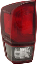 Red Lens Tail Light Assembly for 2016 2017 2018 2019 Toyota Tacoma Driver Side Q8515