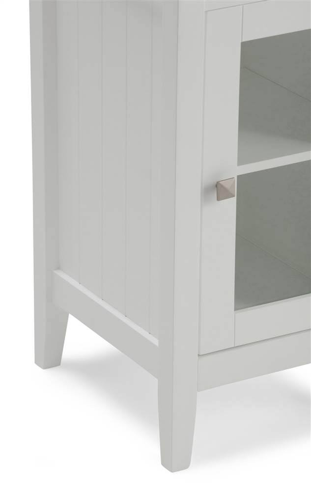 Pure White Floor Storage Bath Cabinet L749217