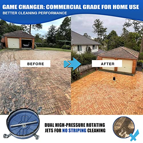 20'' 4500PSI Pressure Washer Surface Cleaner with Wheels G6175