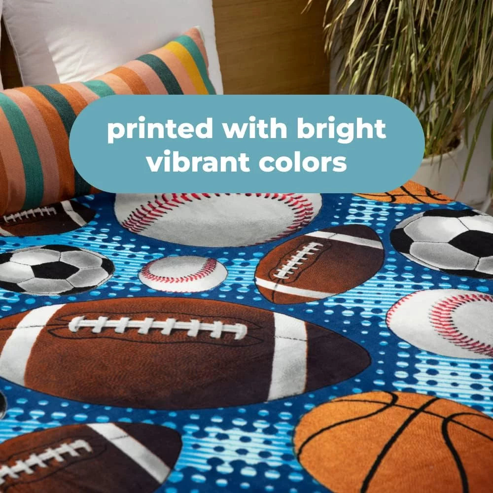 Soft Plush Fleece Throw Blanket 50"x60" R773