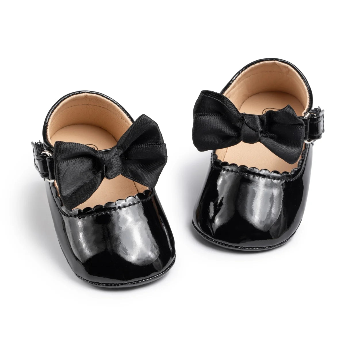 Baby Girls Mary Jane Dress Shoes Bowknot Princess Crib Flats R773