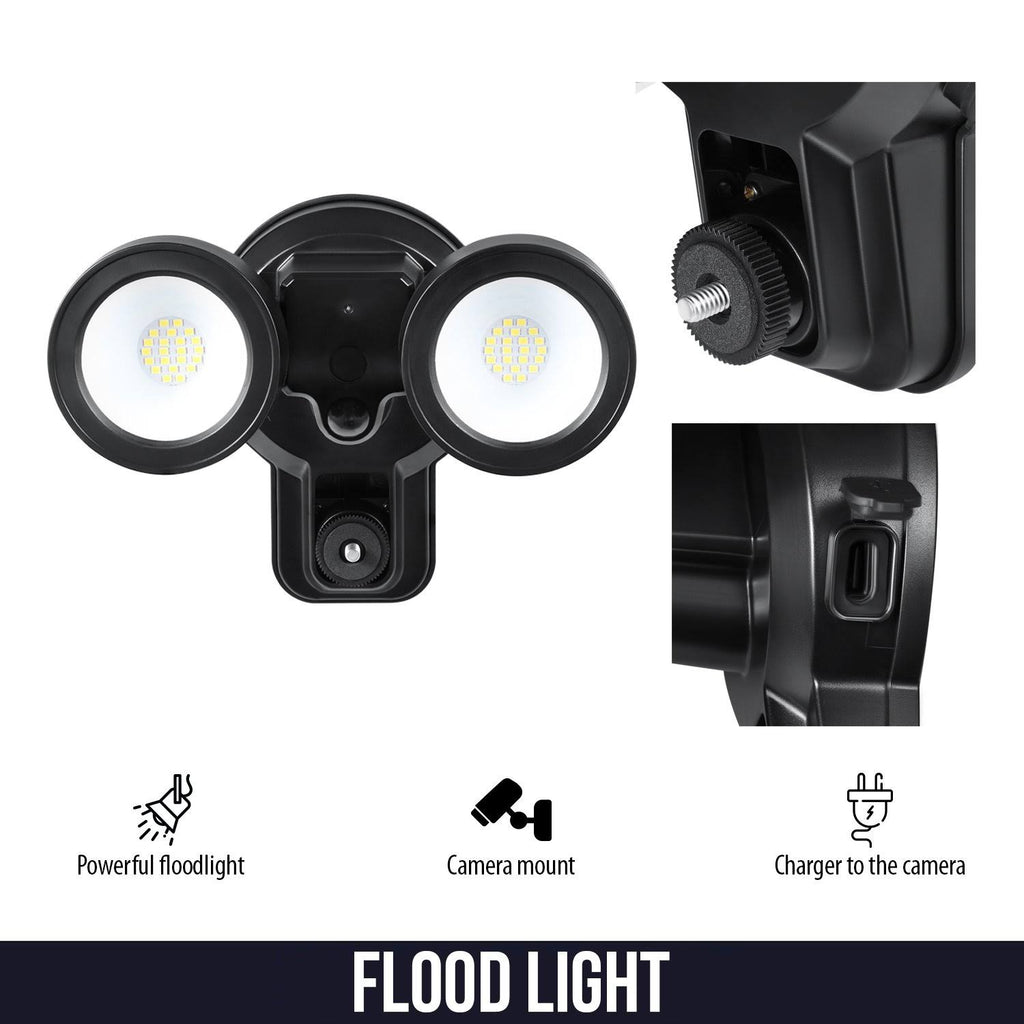 3-in-1 Floodlight, Charger and Mount (White) P757305
