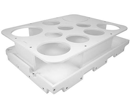 Boat Bar and Bait Table Combo with Rod Holder Mount Q353318