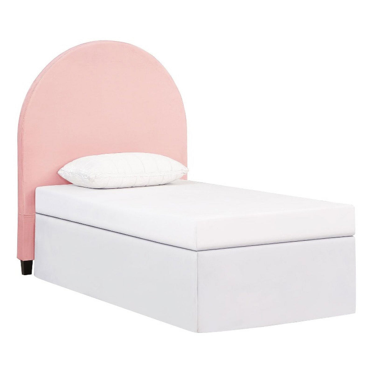 Blush Velvet Twin Headboard D828244