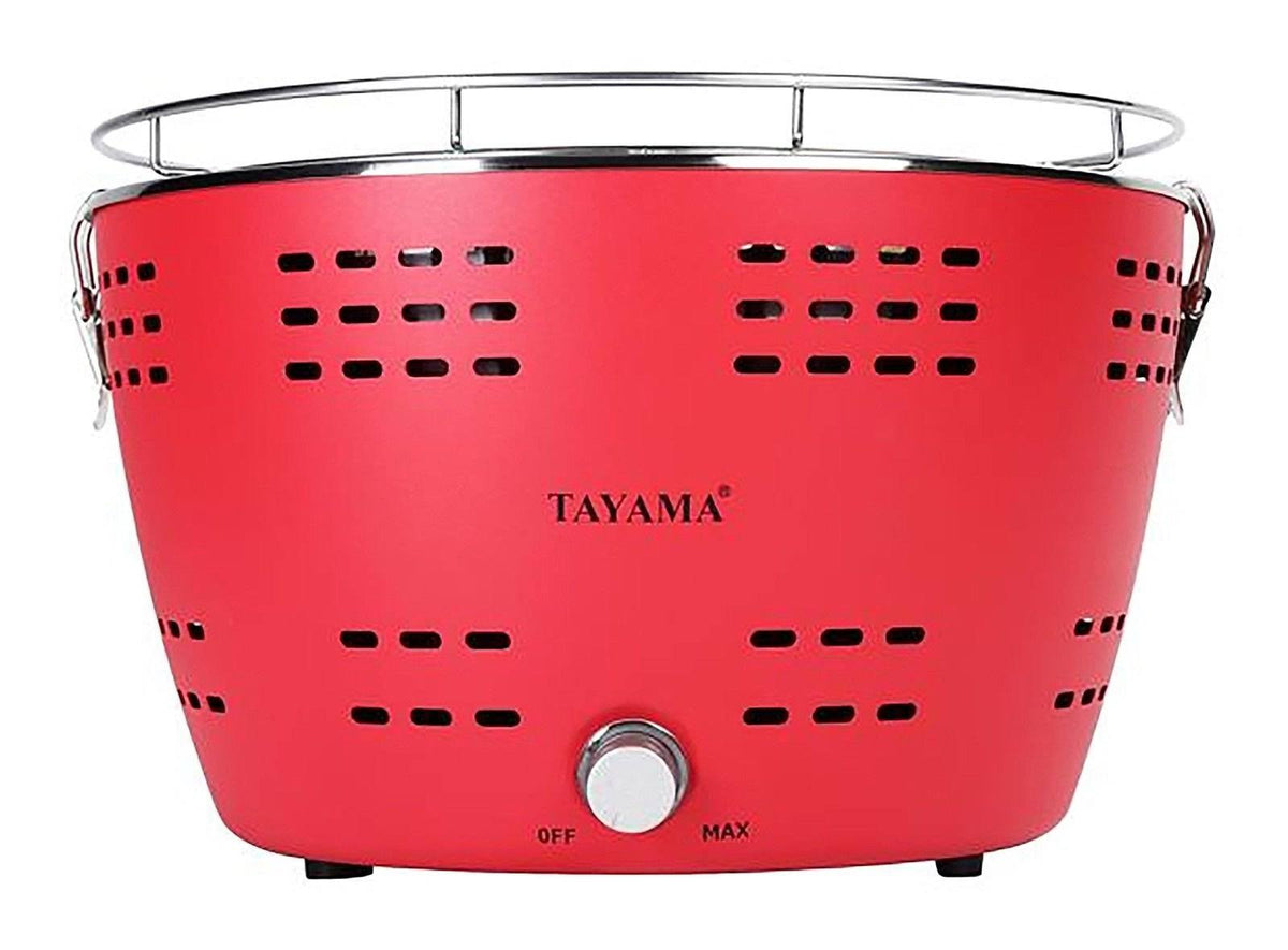 Red Portable Charcoal Grill W46695