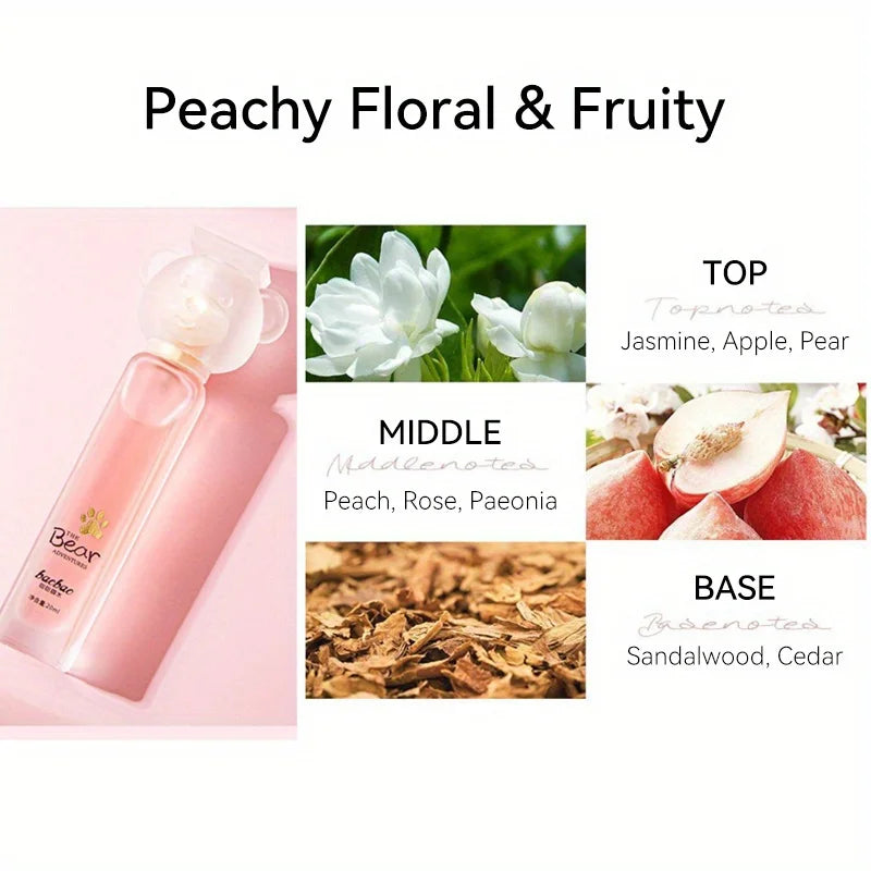 Peach Floral Fruity White Tea Woody Perfume 20ml R584954