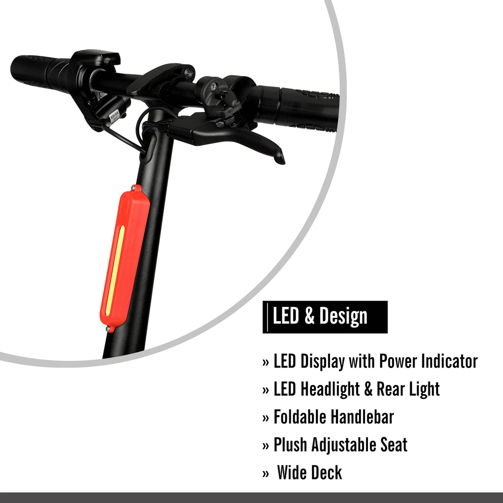 36V 250W Seated Electric Scooter with Basket M81814