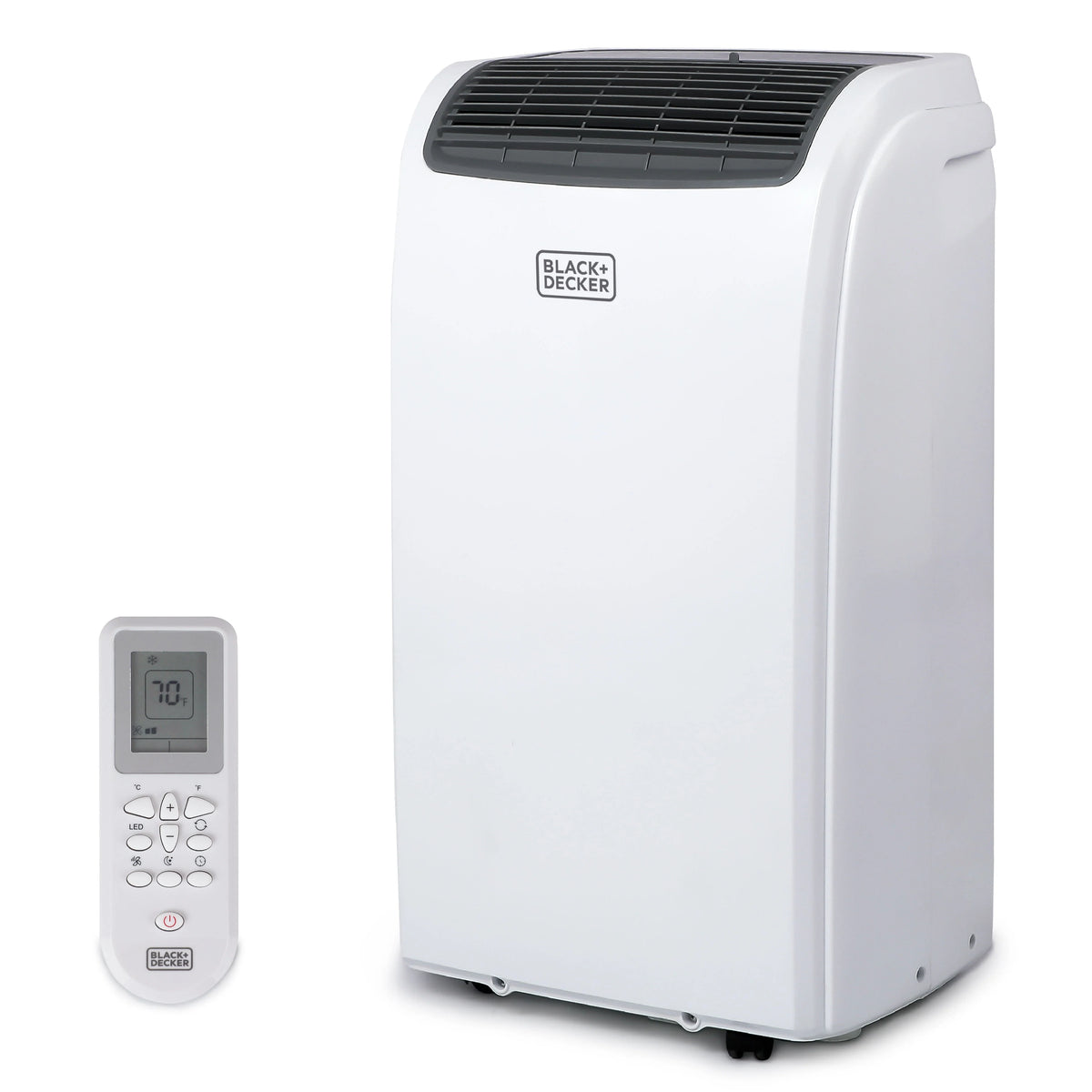 8,000 BTU Portable Air Conditioner with Remote Control, White D660352