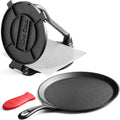 Cast Iron Tortilla Press 8 Inch with Comal Pan U4069