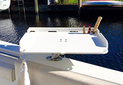 Boat Bar and Bait Table Combo with Rod Holder Mount Q353318