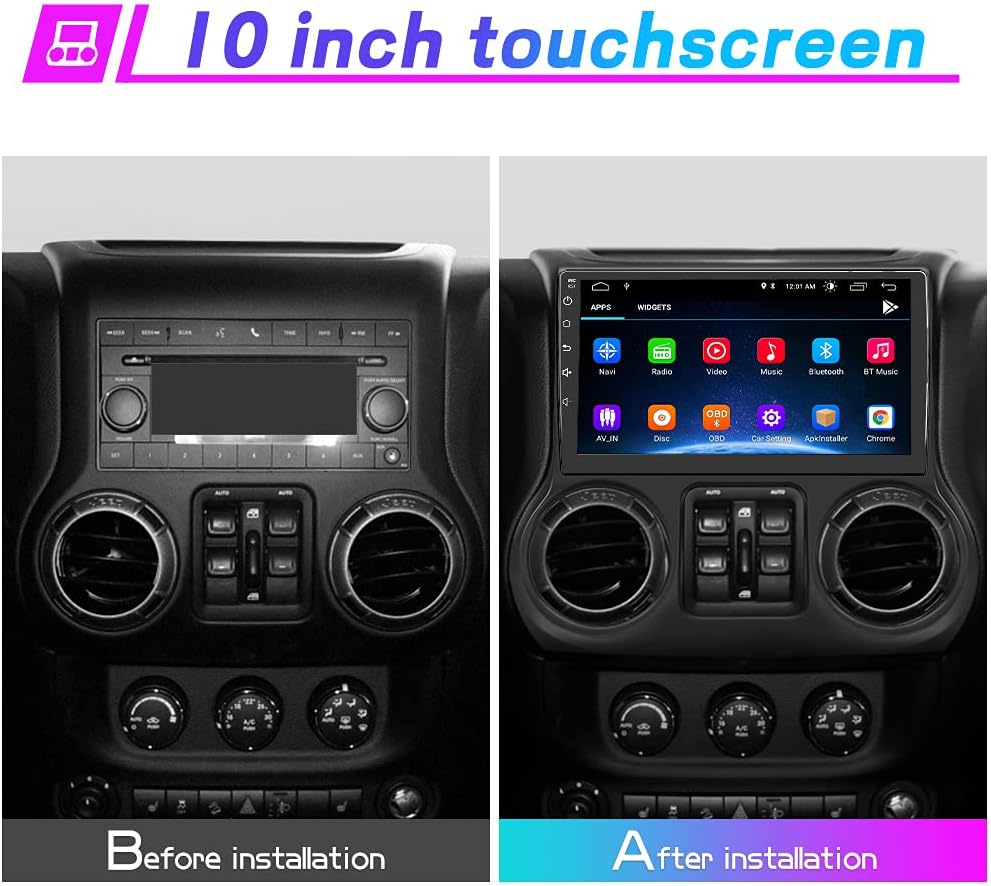 10 inch Touch Screen Car Radio Stereo O426739