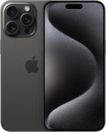256GB Black Titanium iPhone 15 Pro Max B84466