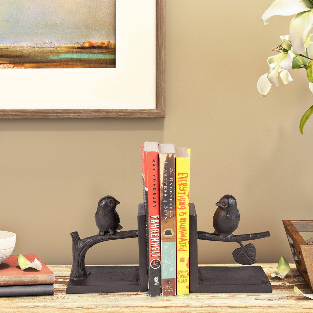 Cast Iron Bookend Set O420655