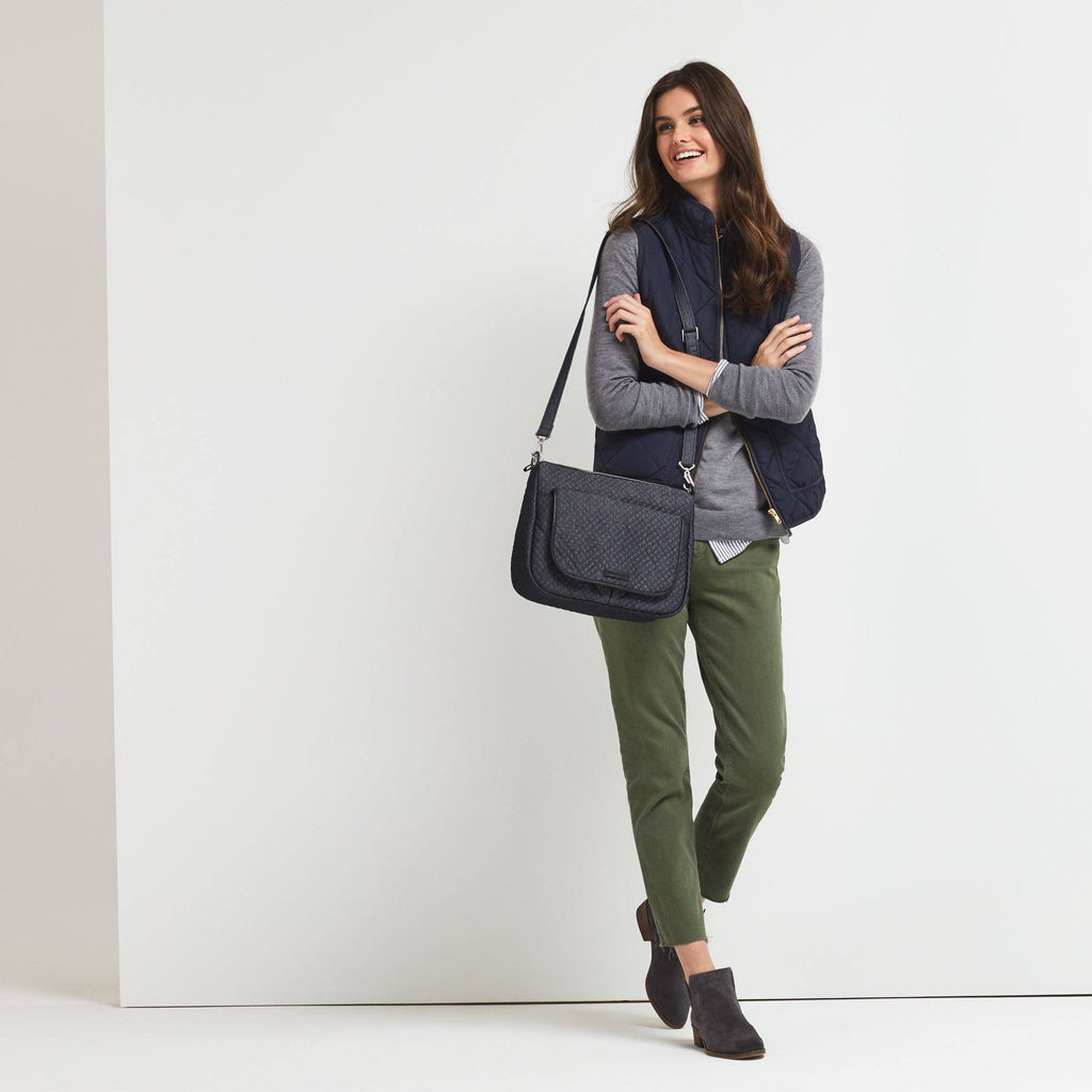 Signature Cotton Shoulder Bag L583