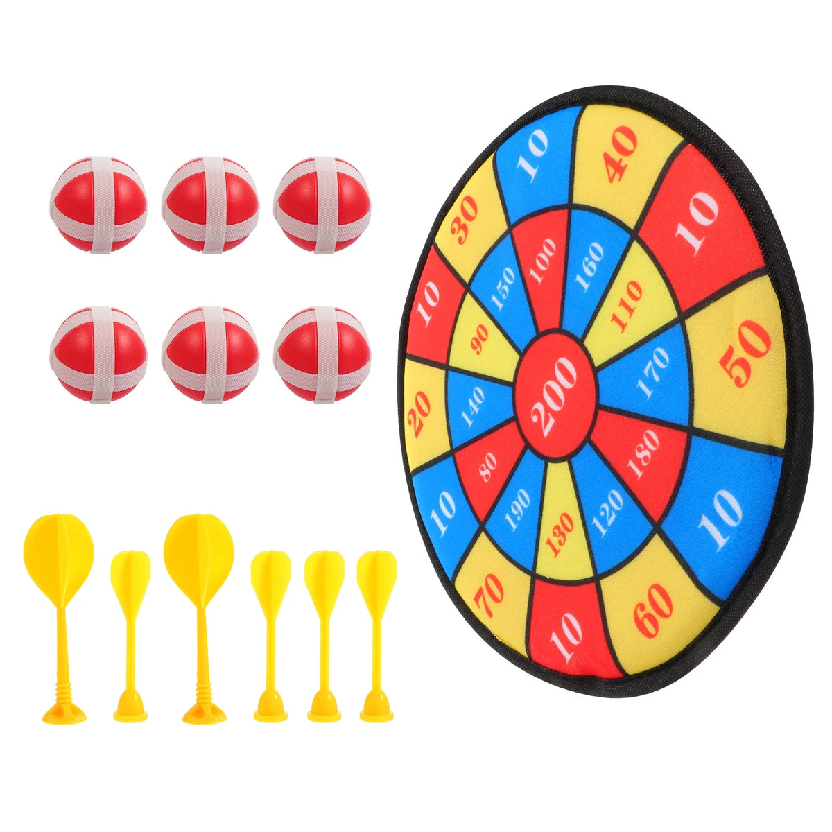 13Pcs Sticky Target Balls Darts Board Toys I172