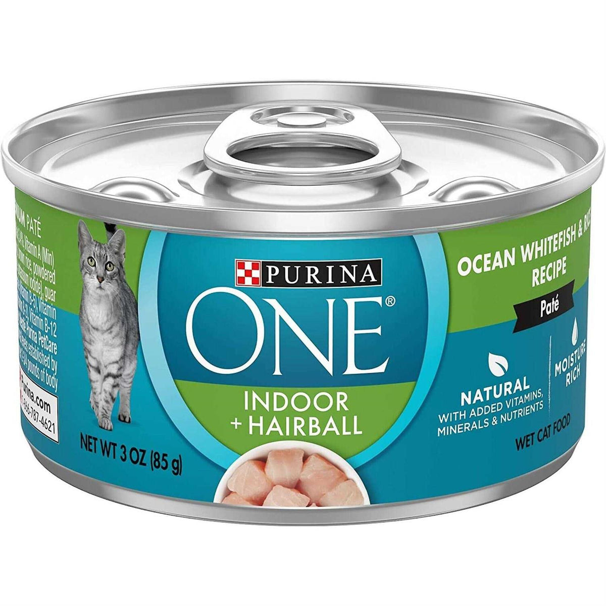 High Protein Ocean Whitefish & Rice Wet Cat Food O9912