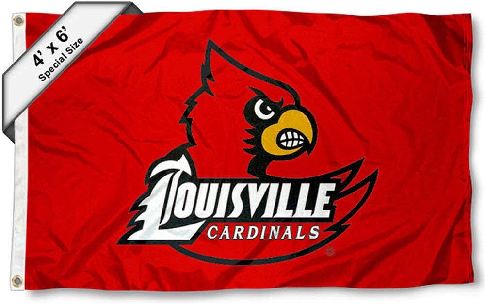 Louisville Cardinals 4'x6' Flag M860