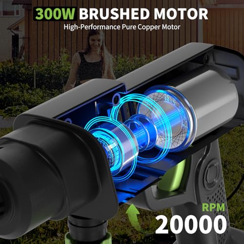 Cordless Portable Pressure Washer with 6-in-1 Nozzle I161