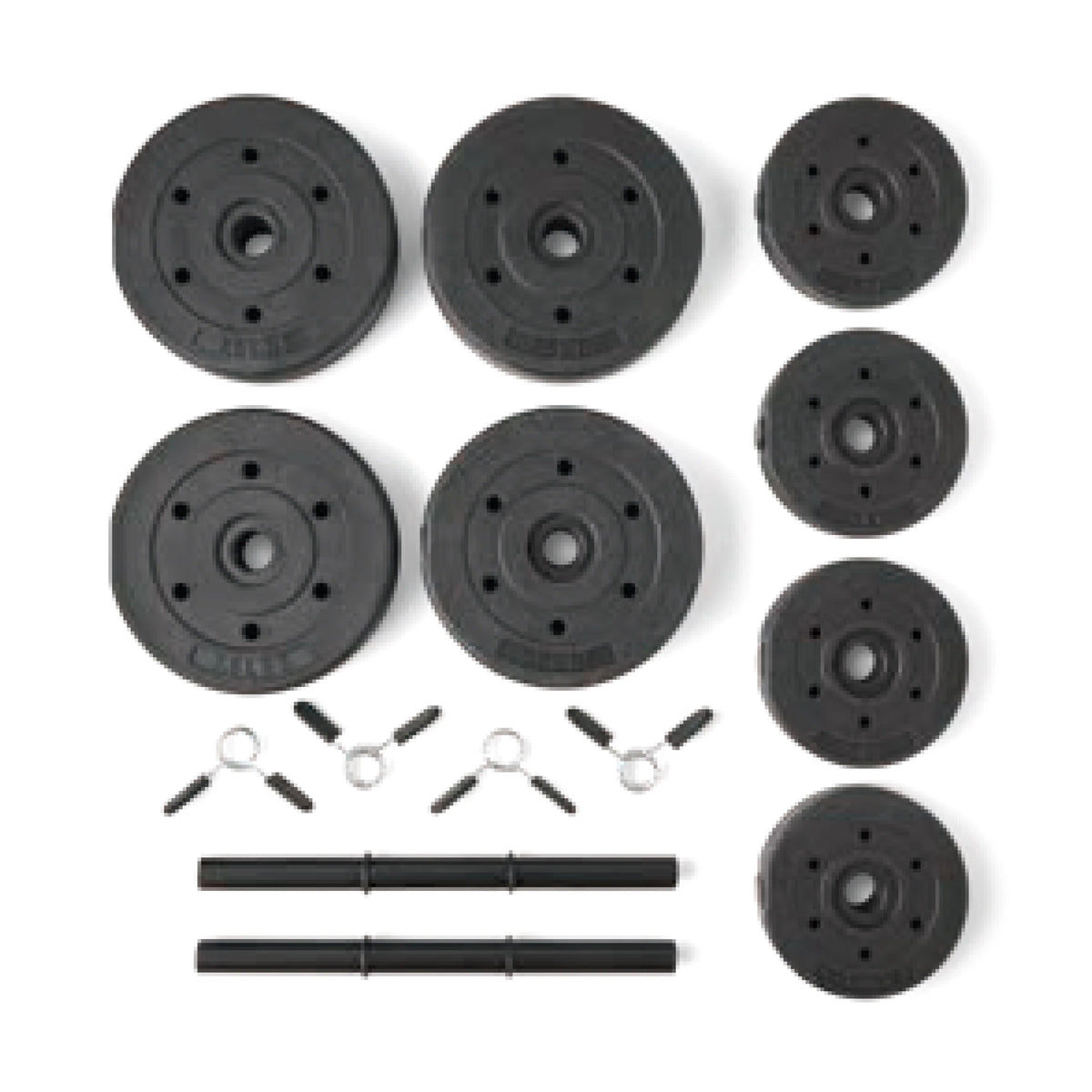 40lb Adjustable Vinyl Dumbbell Set C3494