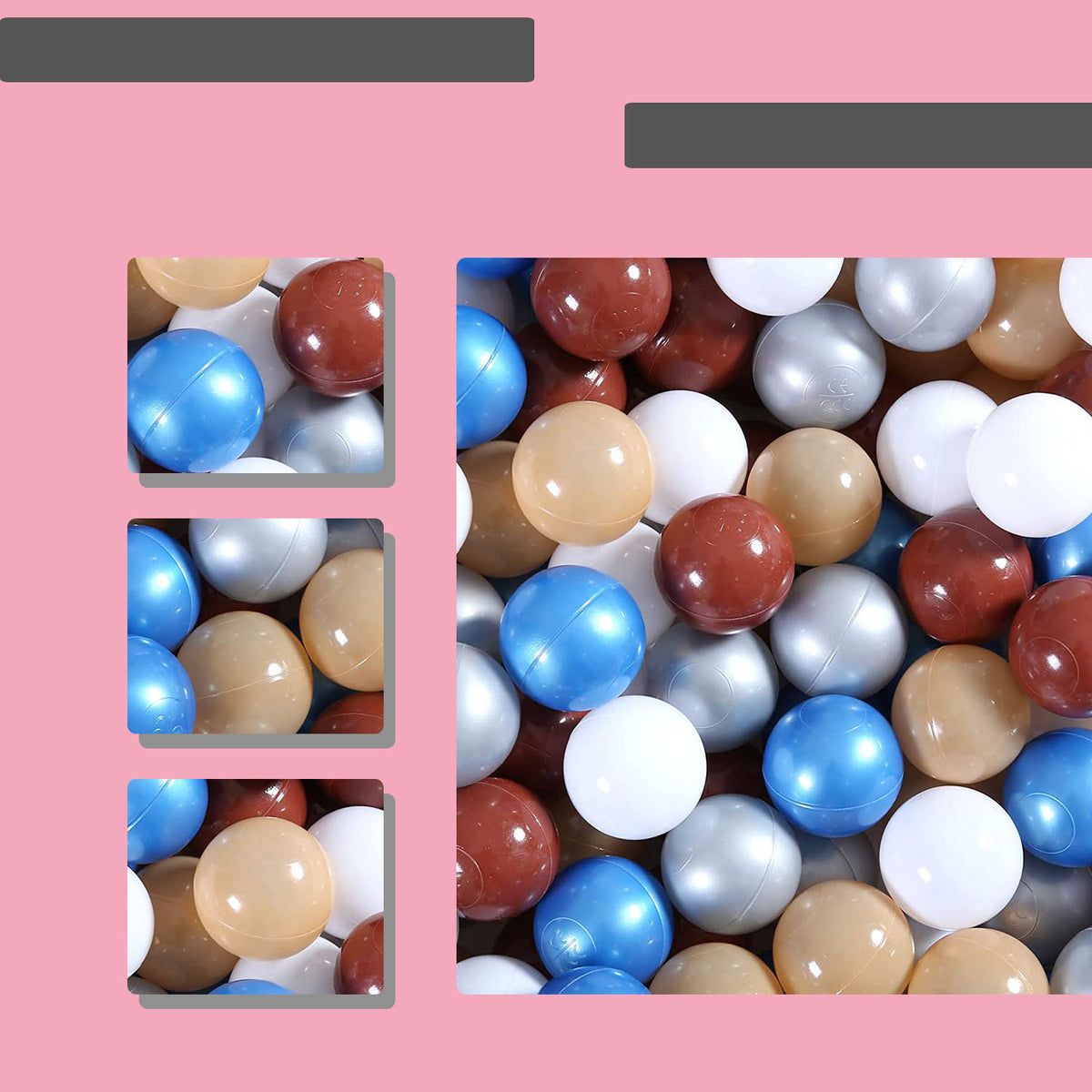 Plastic Ball, Pack of 100 U62137