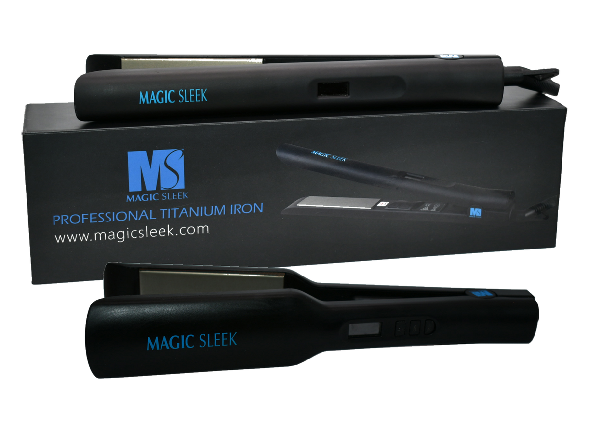 1.75 Inch Titanium Flat Iron Hair Straightener Y35782