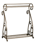 Aged Gold Quilt Rack N9312
