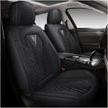 Red-Black PU Leather 5 Seats Full Set Car Seat Covers T596996