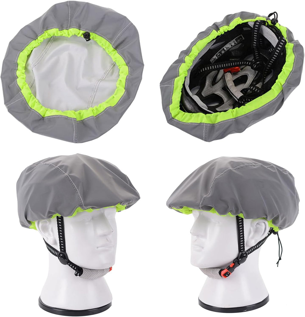 Rainproof Reflective Cycling Helmet Cover A3293
