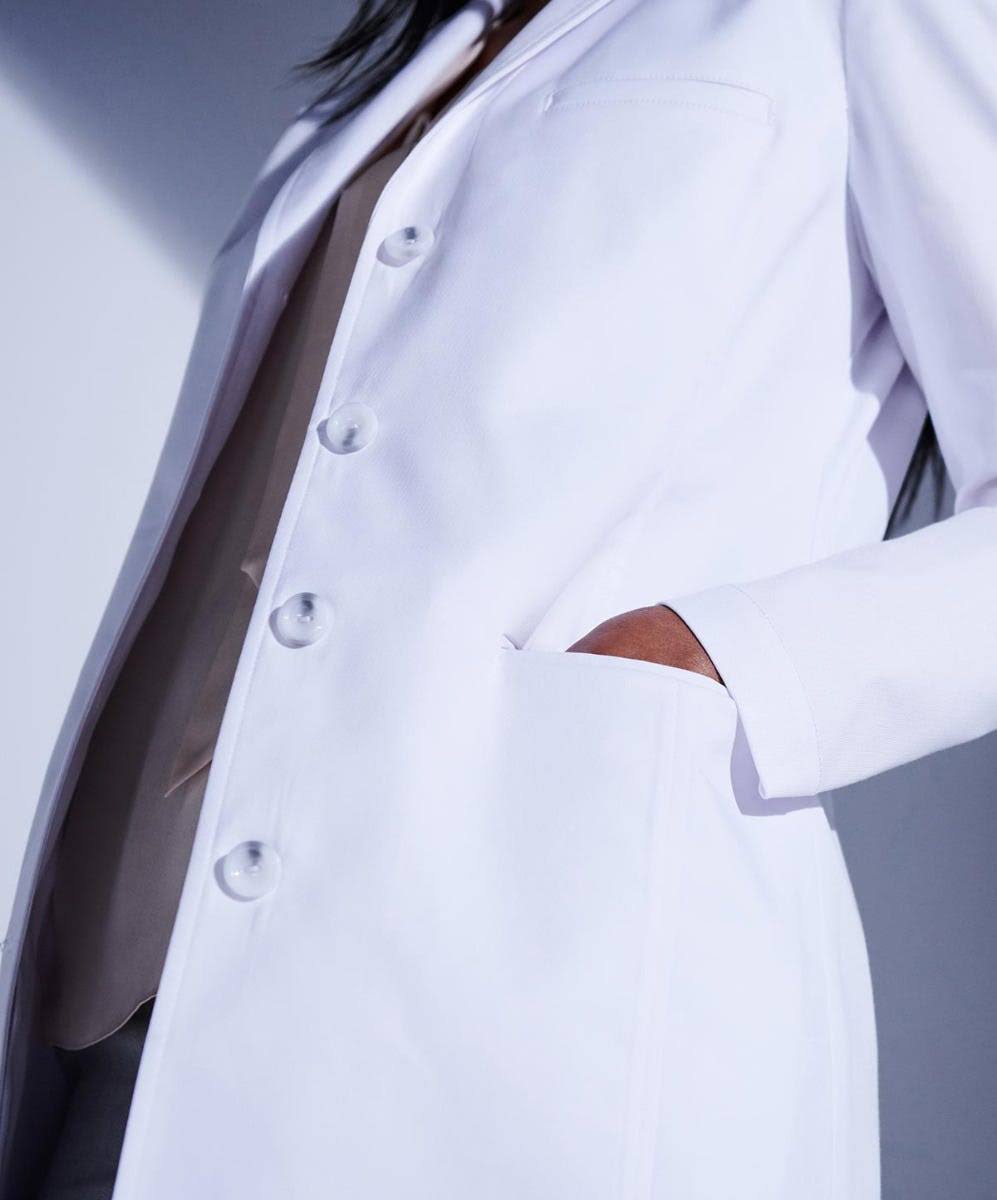 Slim Fit Lab Coat X392