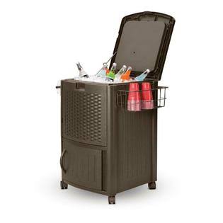 Chest Cooler 77 qt. 4-Wheel Casters Styrofoam D76024