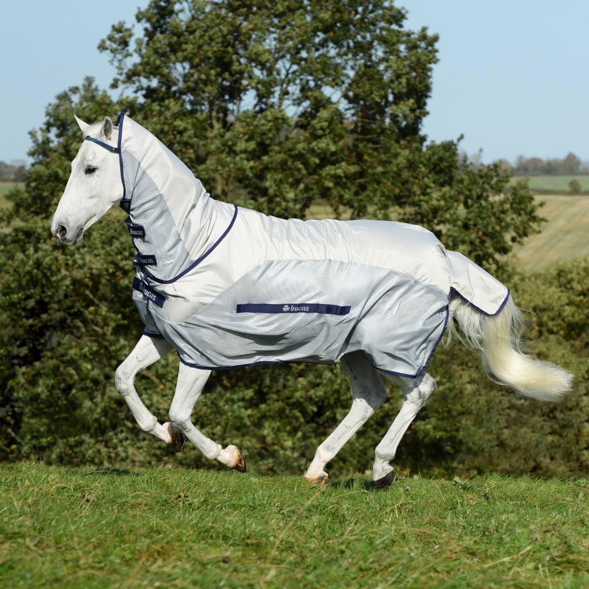 Silver / Blue Rain Full Neck R82906