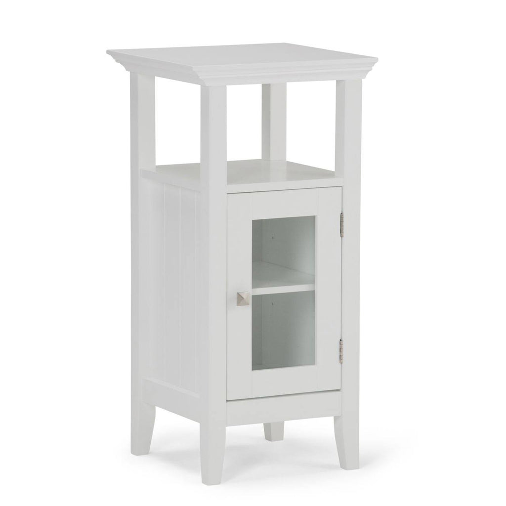 Pure White Floor Storage Bath Cabinet L749217